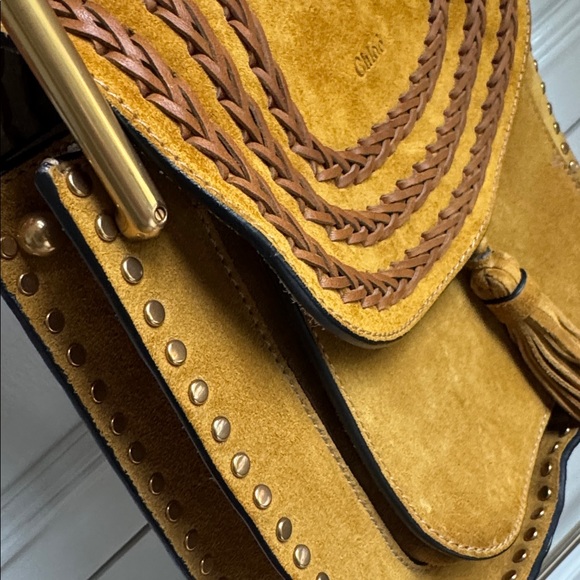 Chloe boho crossbody suede bag - Picture 11 of 12